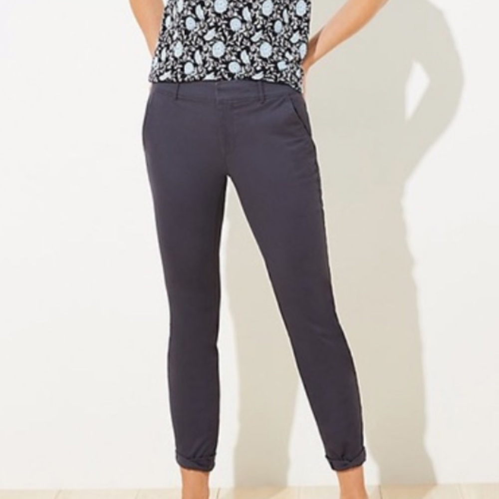 Loft girlfriend chino petite